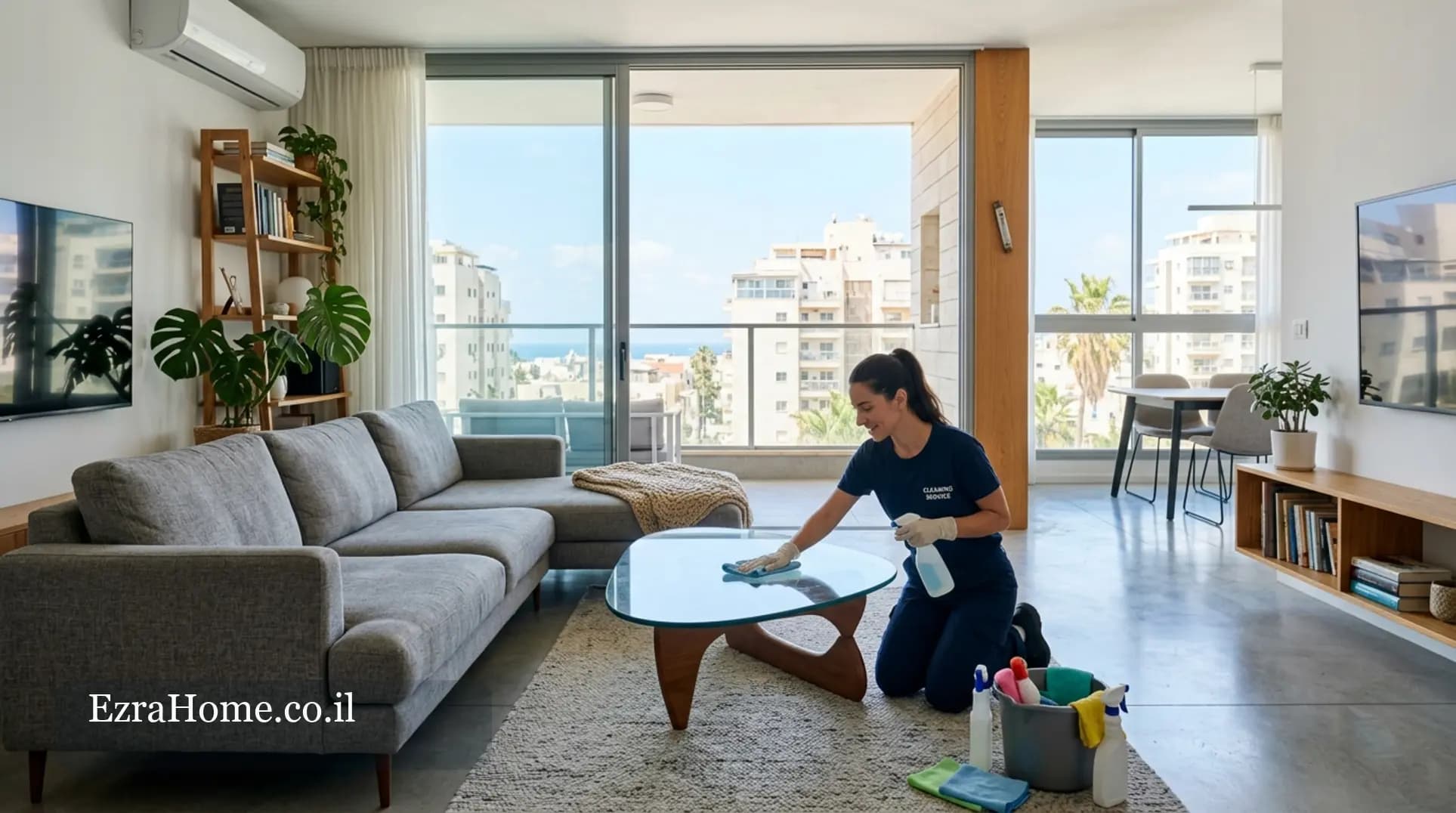 כמה עולה ניקיון דירה? מחירון שירותי ניקיון 2026 | EzraHome